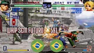 FT5 @kof2002: WHIP SEM FUTURO (BR) vs 591. (BR) [King of Fighters 2002 Fightcade] Jan 11