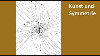 OP Art Zeichnung und Symmetrie ornamental spiral art