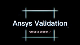 Ansys Validation - BDA 31103 Vibration