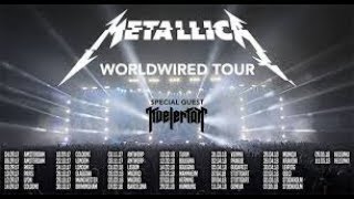 Metallica Set North American Arena Leg of WorldWired Tour