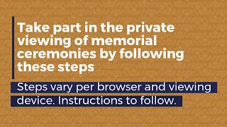 Evan W. Smith Funeral Services: Guide to Live Streaming