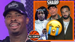 Sharp Gets Roasted For Calling Kendrick Lamar's Diss Song Trash!