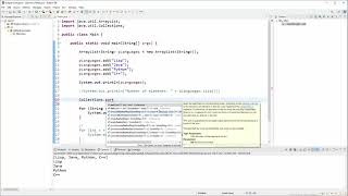 Java OO Tutorial - 35 - ArrayList - For Loop - ForEach