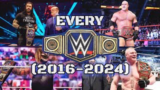 Every WWE Universal Champion (2016-2024) || By @WrestlingShorts1316