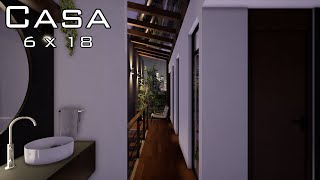 Casa de 6x18 | Casa Andares