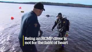 'A job that has to be done': Being an RCMP diver is not for the faint-hearted