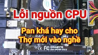 Cách sửa main H81 mất nguồn CPU cho Thợ mới - Full #recom  #suachuapc #pcrepair #motherboardrepair