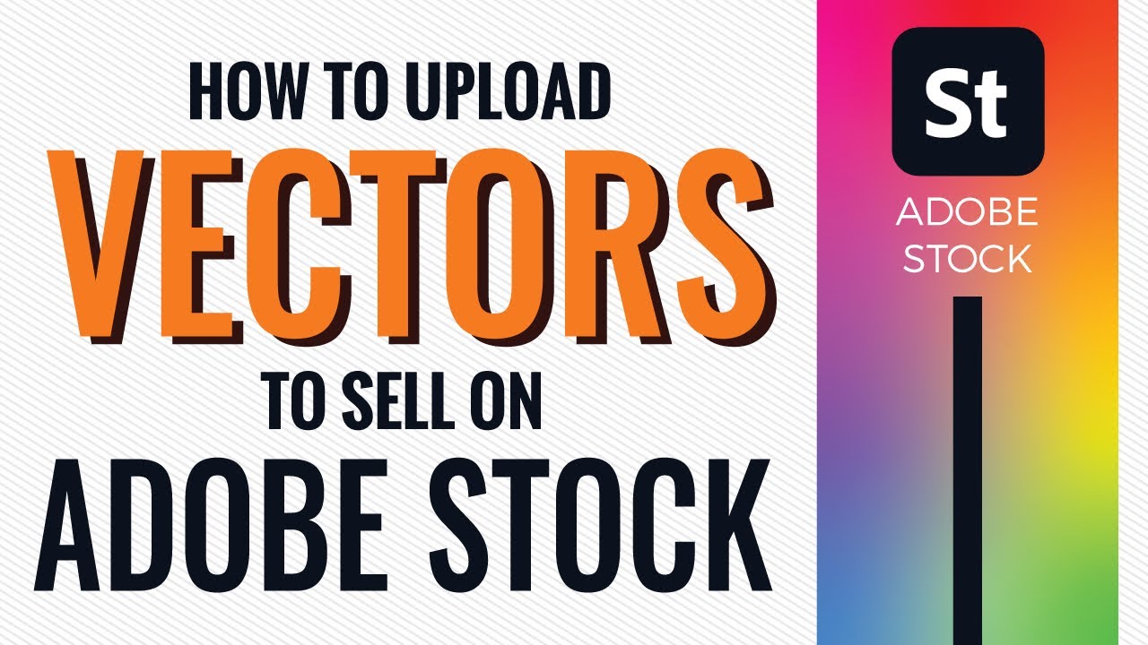 How To Upload And Sell Your Vector Designs On Adobe Stock - YouTube