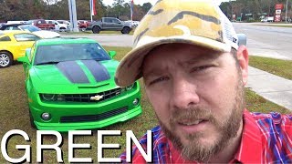 Here's a GREEN 2011 Chevy Camaro SS - Yes its actually For Sale !!!