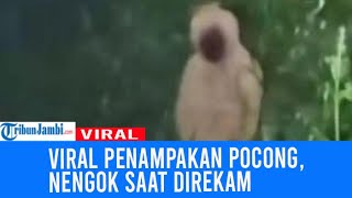 Viral Penampakan Pocong di Kuburan Cina, Nengok Saat Direkam, Warga Resah Ngadu ke Lurah