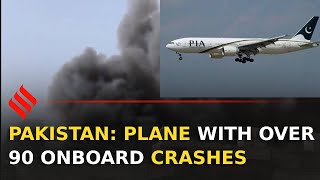 Pakistan: PIA flight with over 100 on-board crashes in Karachi