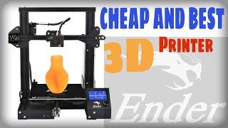 Best 3D Printer 2019 CREALITY ENDER 3 Unboxing&Review hindi