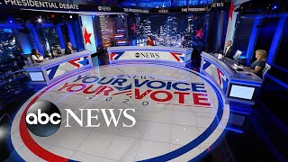 ABC News’ Powerhouse Politics roundtable breaks down 1st presidential debate