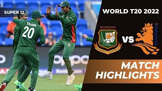 Bangladesh vs Nederland Full Highlights | Icc T20 World Cup 2022 | Ban vs Ned DS SPORTS HD