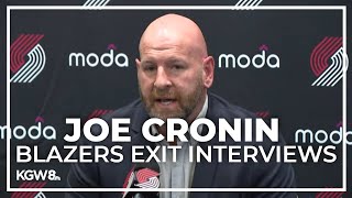 General manager Joe Cronin | Portland Trail Blazers exit interviews, 2023-24 sea