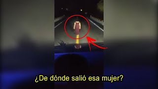 Este VÍDEO está IMPACTANDO a TODOS en Facebook (Fantasma se APARECE en una Carretera de MADRUGADA)