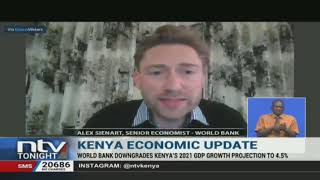 World Bank downgrades Kenya's 2021 GDP growth projection to 4.5%