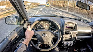 2003 Honda CR-V II [2.0 16V 150HP] |0-100| POV Test Drive #1916 Joe Black