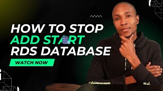 Stop and Start SQL RDS Instance