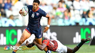 Extended Highlights: U.S.A. vs. Kenya | Rugby World Cup Sevens | NBC Sports