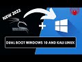 How To Dual Boot Kali Linux With Windows 10 Without installation Step Failed 2022