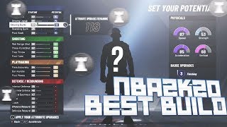 NBA 2K20 MOST OVERPOWERED MYPLAYER BUILD!! BEST BUILD FOR PROAM AND PARK!!