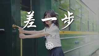 王亞鵬 - 差一步(DJ版)『差一步美滿 就牽着手走散』【動態歌詞Lyrics】