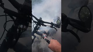 E Bike with a Burning Battery || ViralHog