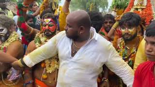 Chandu Pahilwan | Rk Puram Rakesh Anna | 50 Pothraj’s Mass Dance in Golconda fort