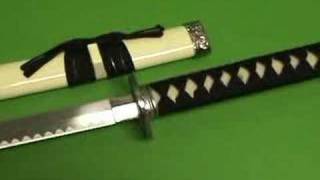 FULL LENGTH WHITE SAMURAI SWORD TRADITIONAL KATANA