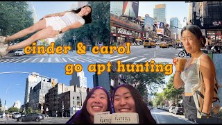 WHAT YOU GET FOR $4K 2B/1B IN NYC | apt hopping with cinder & carol