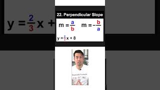 Perpendicular Slope (SAT Math Formula 22/23)