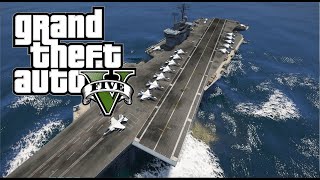 GTA 5(Миссия  АВИАНОСЕЦ)