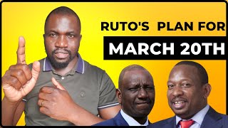 Exposed: Ruto's Secret Plan to Crush Raila's Azimio Demos in Nairobi with Sonko's Help