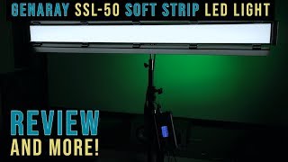 Genaray SSL-50 Soft Strip LED Light Overview