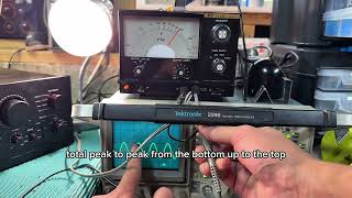 How to use an Oscilloscope and Signal Generator to test a vintage receiver (Sansui AU-717)
