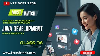 Java Internship Program | OOPS concepts - 2 | Class 6 | Batch Dec 2025