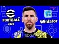 eFootball 2025 Winlator 8.0 ( HD ) Gameplay - Next Season eFootball 25 Update PES 17 Winlator Mobile