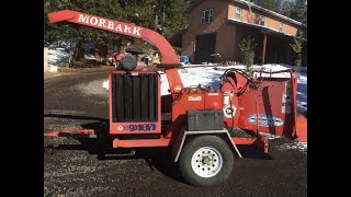 2004 Morbark M12 Blizzard Chipper demo