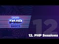 12 - PHP Basics - PHP Sessions
