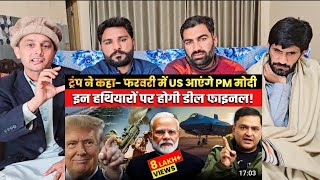 Trump says- PM Modi to visit US in February What is the plan Major Gaurav Arya #pakistanreaction