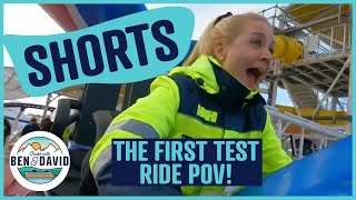 THE FIRST TEST RIDE - Rollercoaster On A Cruise Ship!!