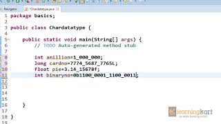 underscores in variable values in java