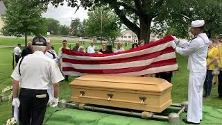 Michael Lutz graveside service