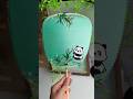 Nhuộm màu Xanh cho Kén Tằm và làm QUẠT TƠ TẰM Gấu Trúc💚🐼🎋 #diy #janenguyen #totam