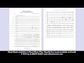 Dance of the Sugar-Plum Fairy Tchaikovsky Nutcracker full score sheet music.