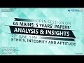 GS Mains: 5 Years' Papers | Analysis & Insights | Ethics, Integrity & Aptitude GS Mains: 5 Years' Papers | Analysis & Insights | Ethics, Integrity & Aptitude