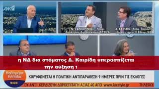 Καιρίδης υπέρ της αύξησης διοδίων | Kontra Channel Hellas