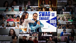 Swag Se Swagat Video Song Mega Mashup Reactions | Salman Khan, Katrina Kaif | #DheerajReaction |