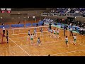 【春高大阪予選】大阪国際滝井高校vs四天王寺高校　第１セット　＜女子バレーボール＞